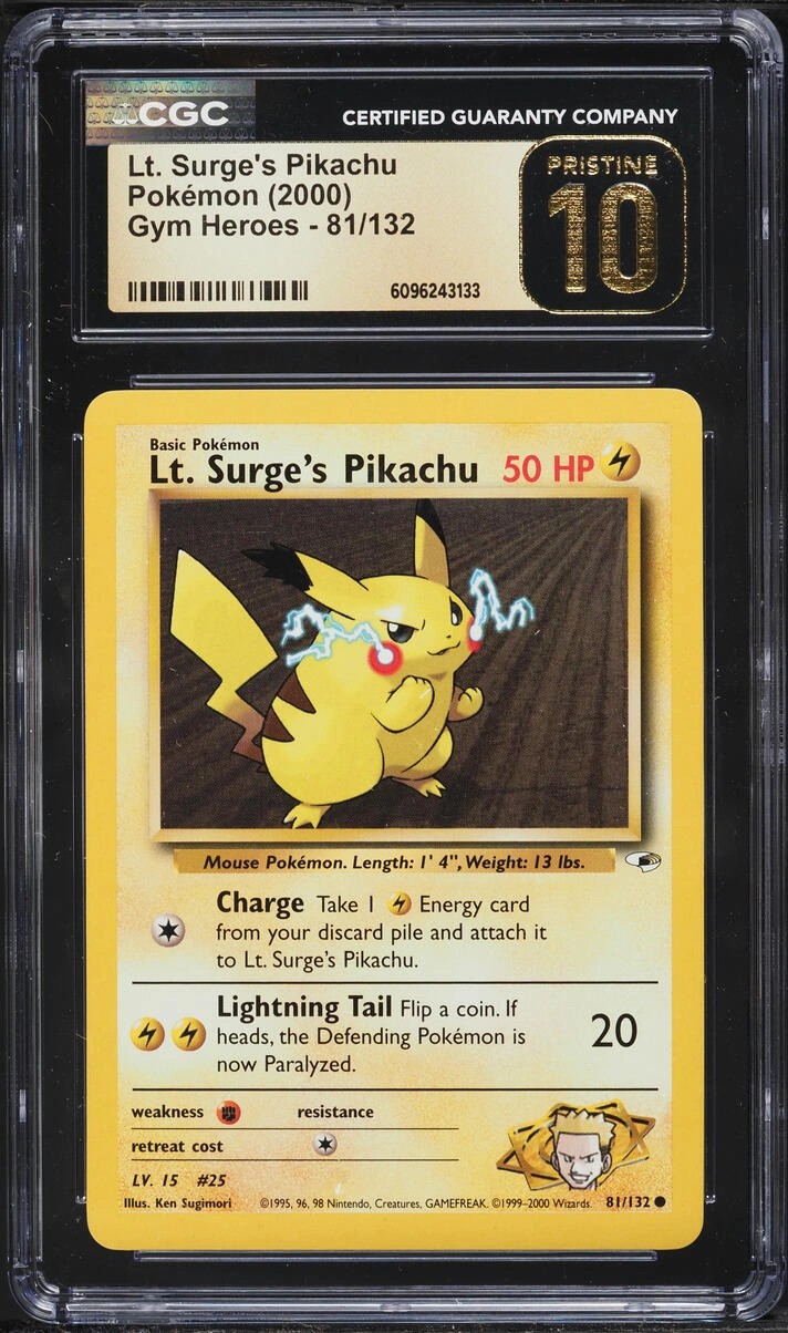 Lt. Surge's Pikachu