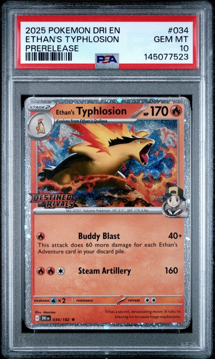 Ethan's Typhlosion