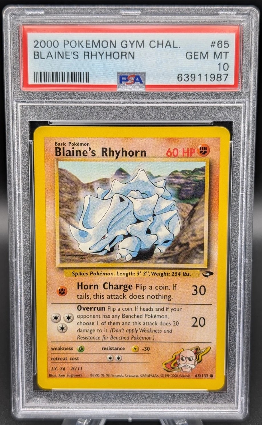 Blaine's Rhyhorn