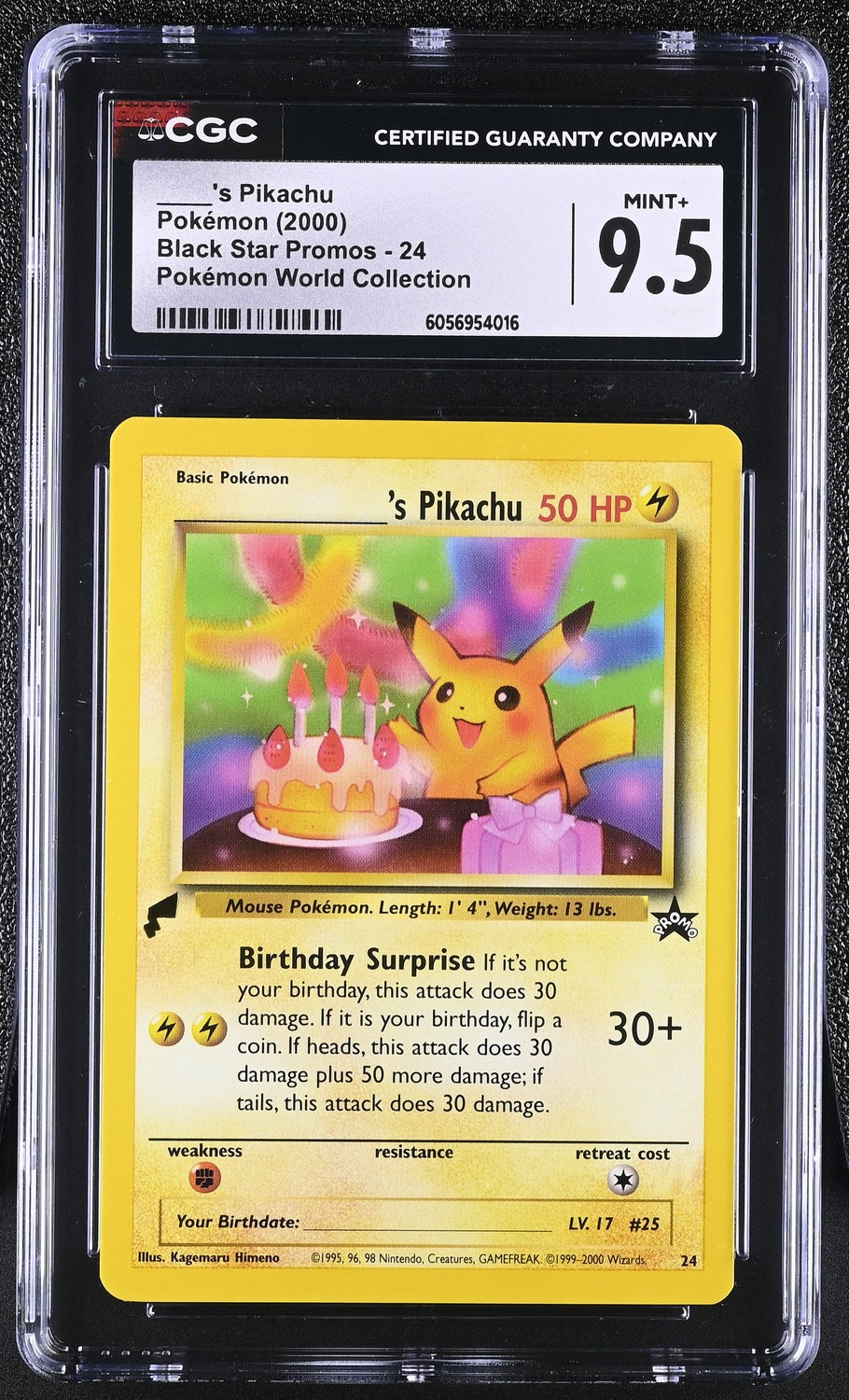 Birthday Pikachu