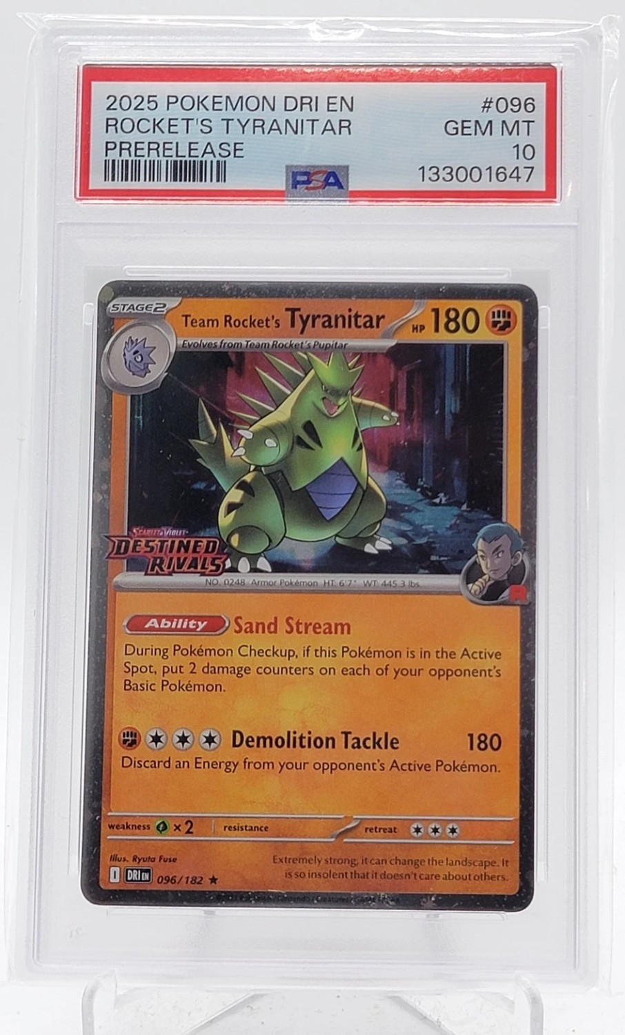 Rocket's Tyranitar