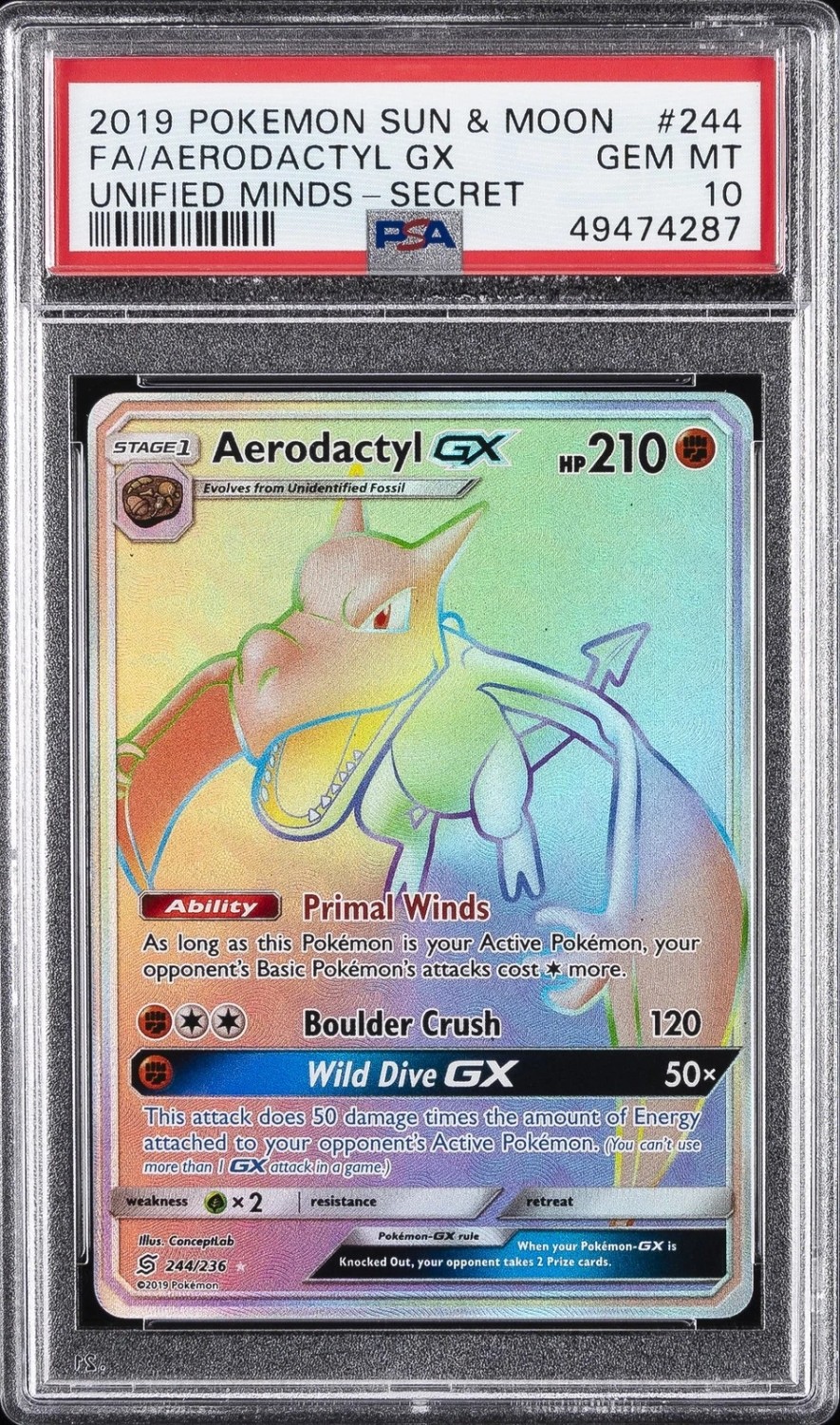Aerodactyl GX