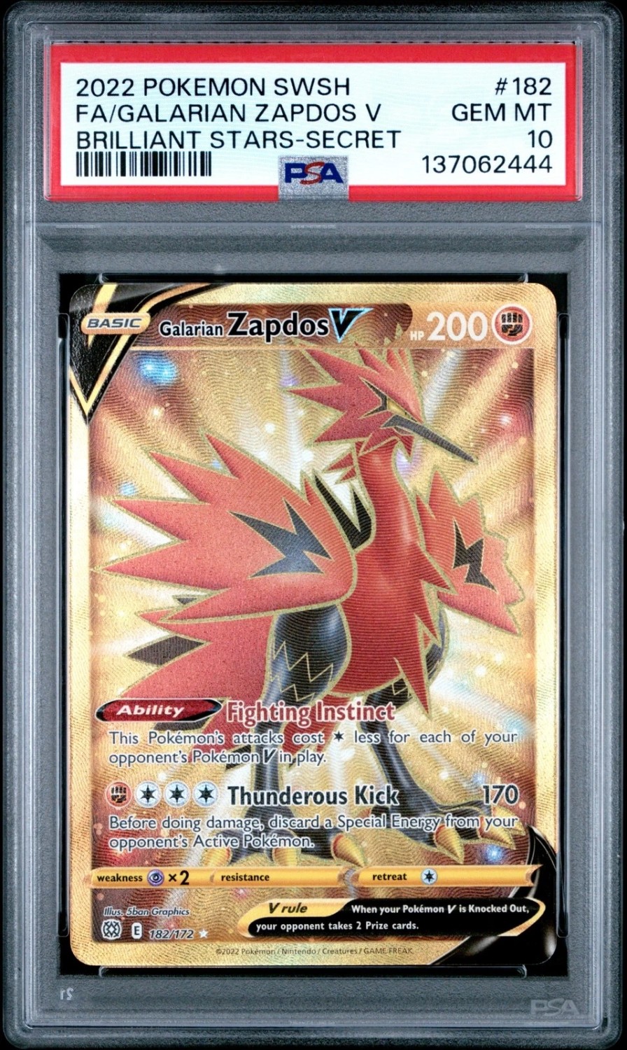 Galarian Zapdos V