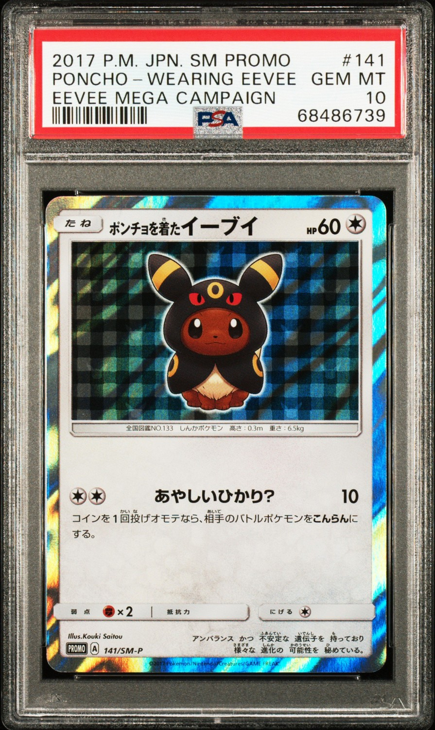 Poncho-Wearing Eevee