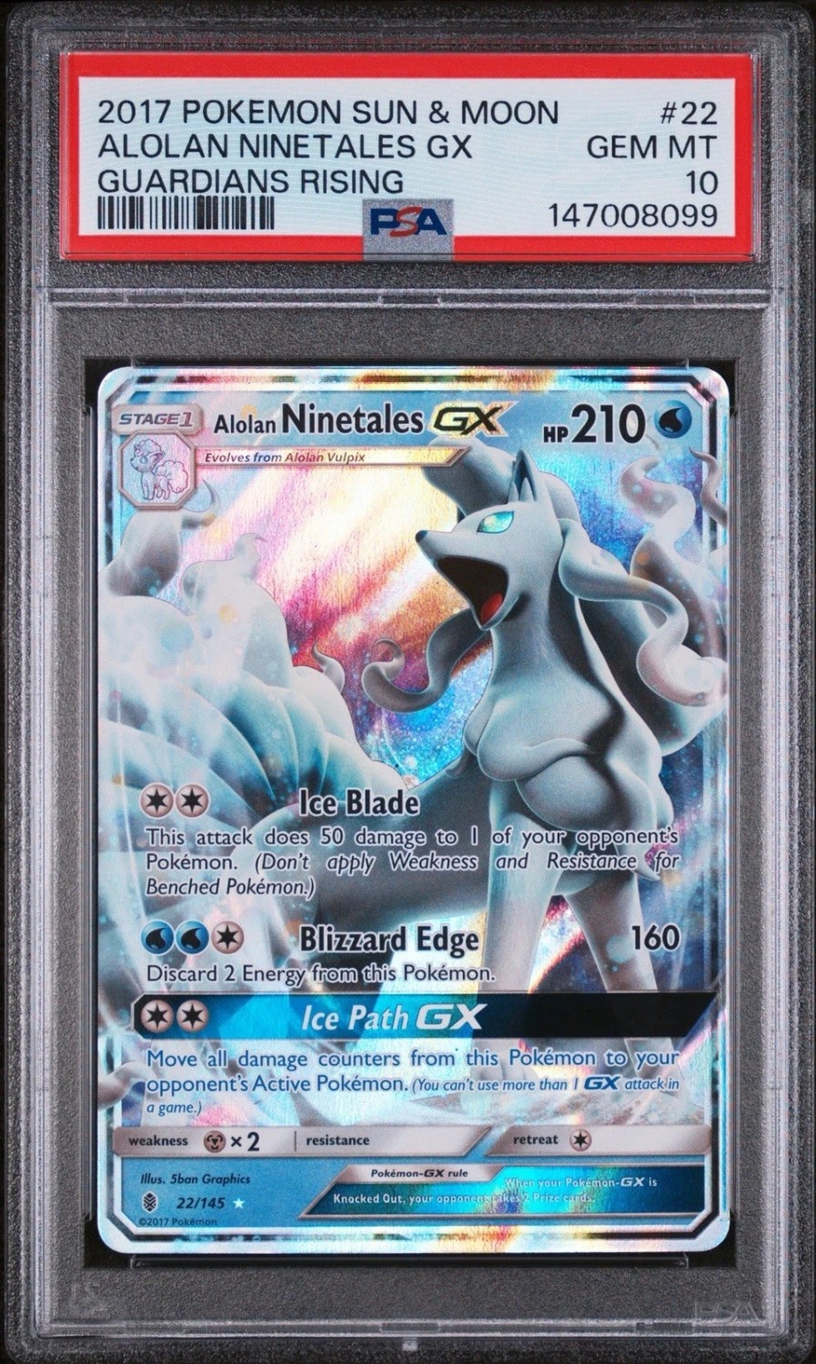Alolan Ninetales GX