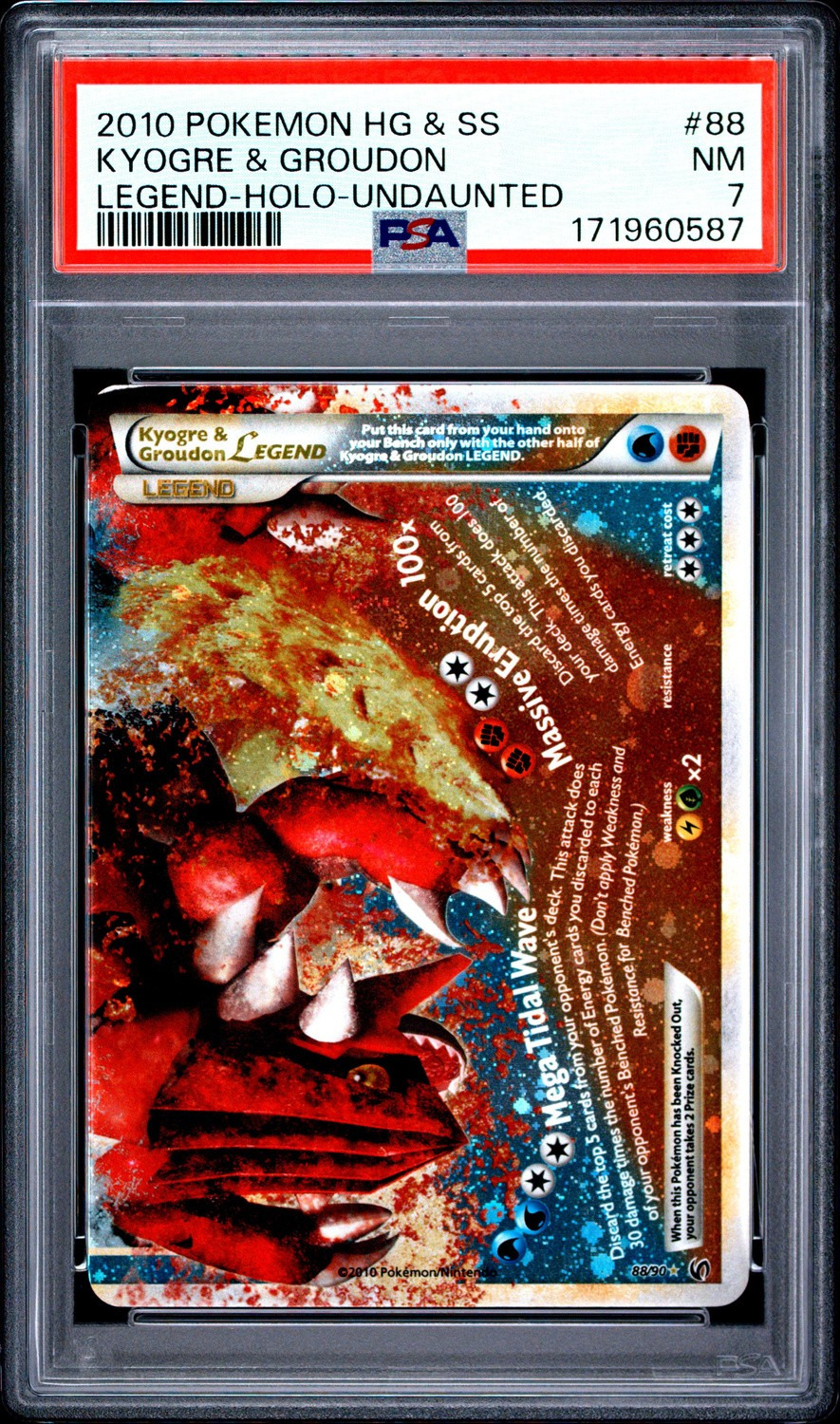 Kyogre & Groudon LEGEND
