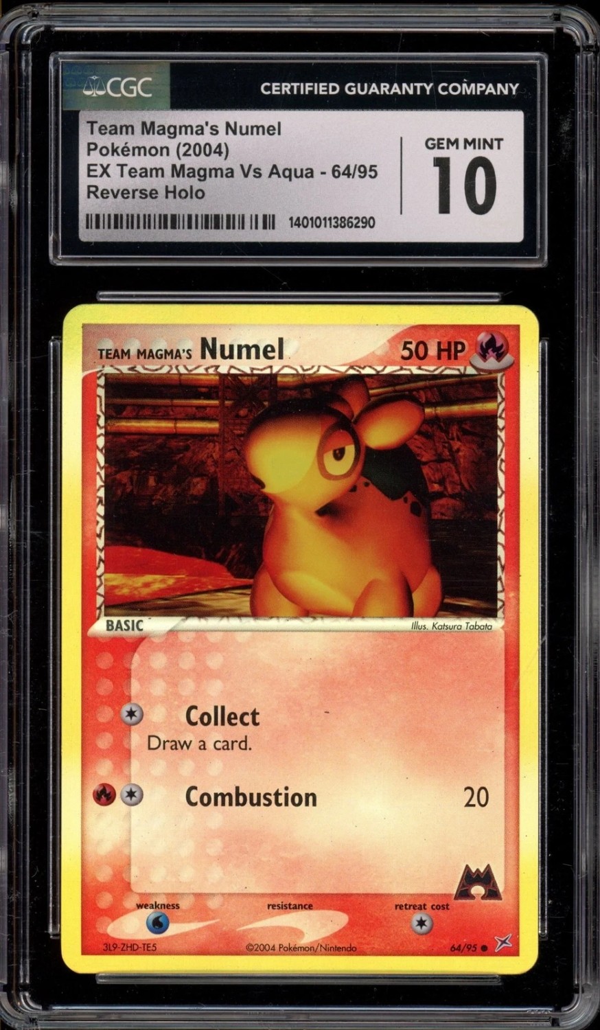 Team Magma's Numel