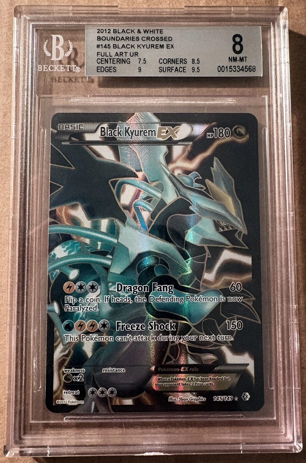 FA/BLACK KYUREM EX