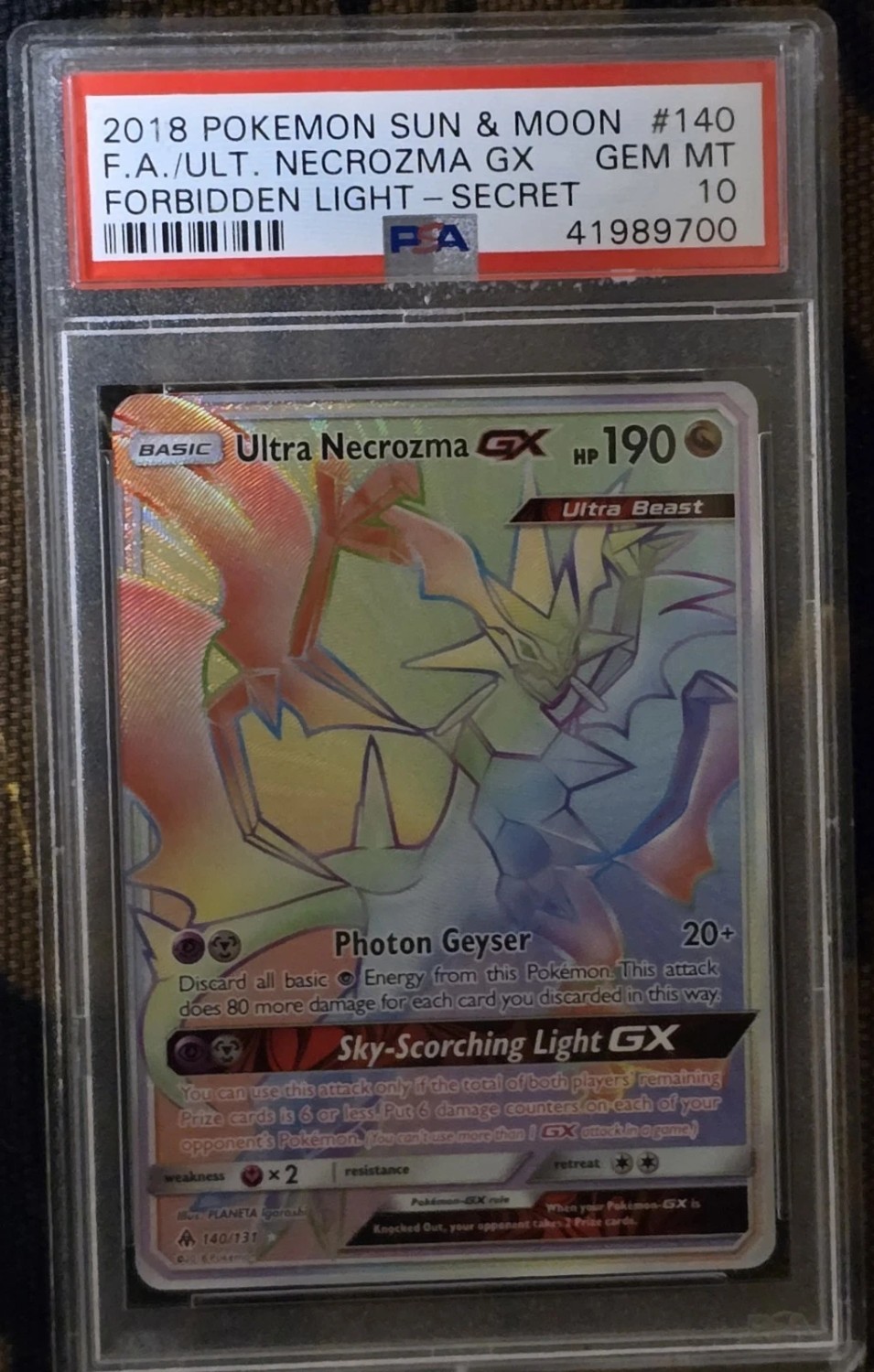 FA/ULT. NECROZMA GX
