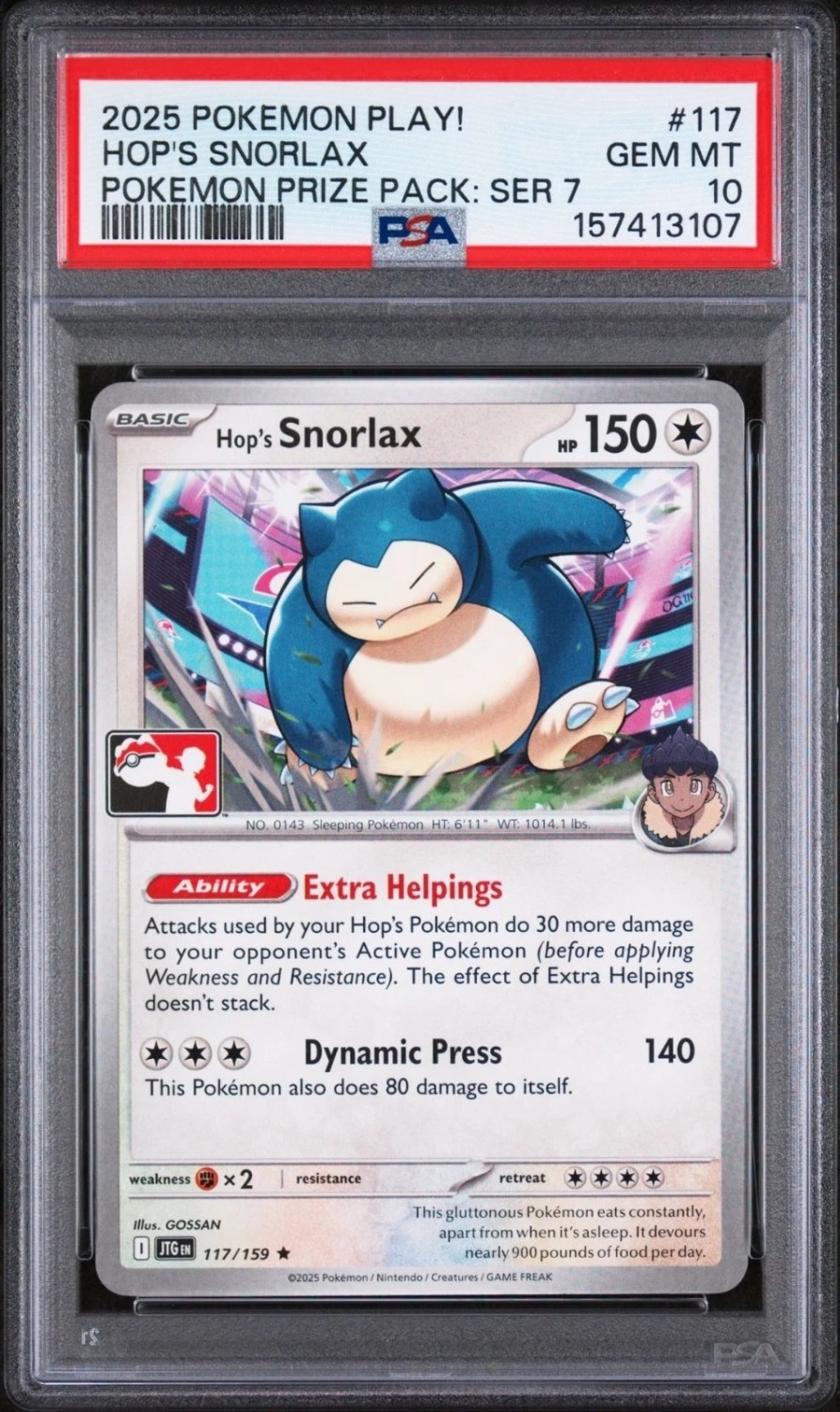 Hop's Snorlax