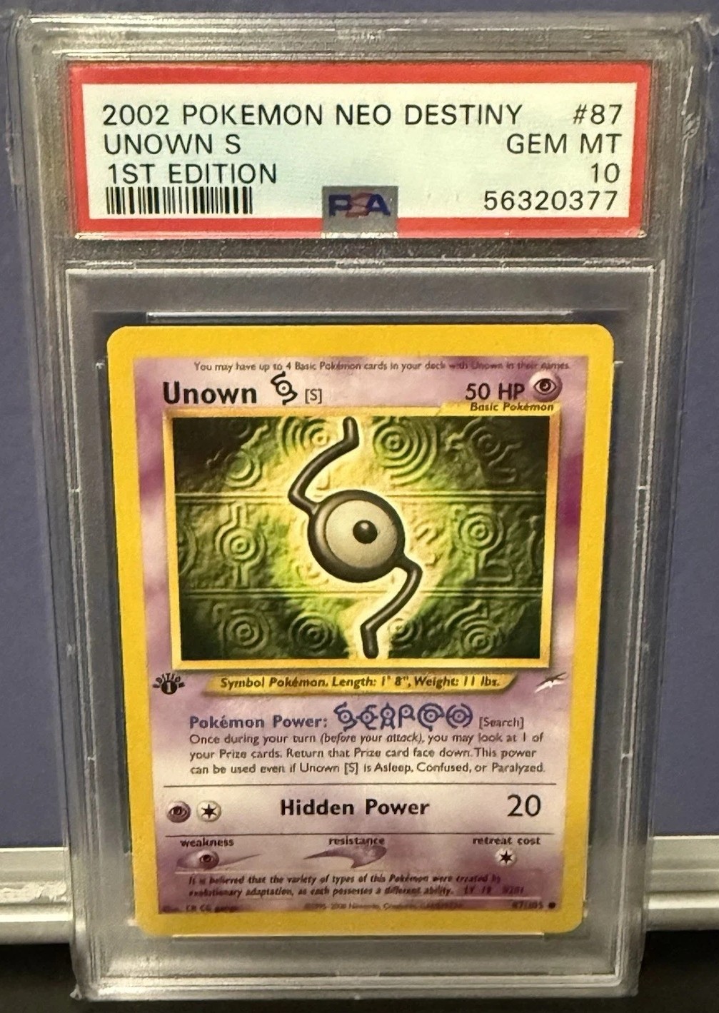 Unown S