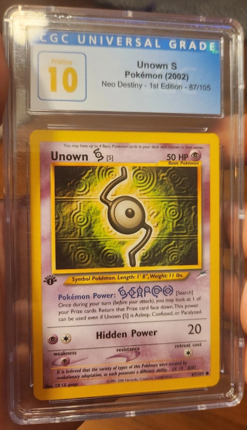 Unown S