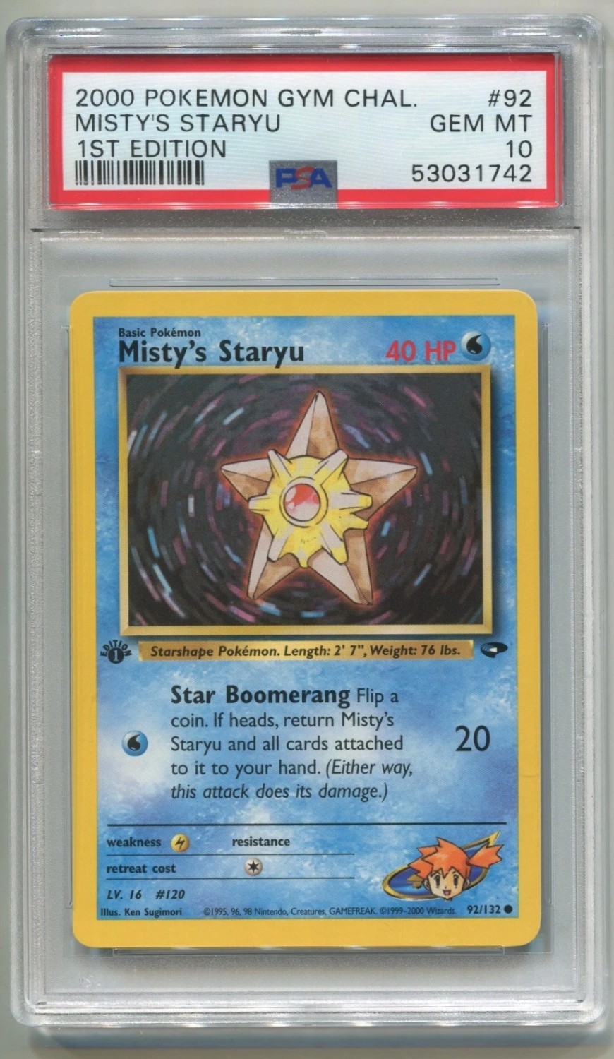 Misty's Staryu