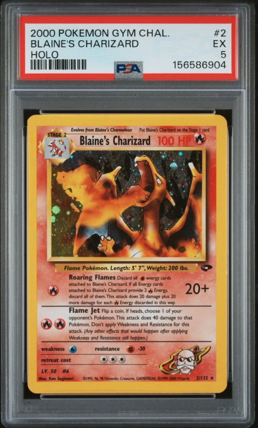 BLAINE'S CHARIZARD
