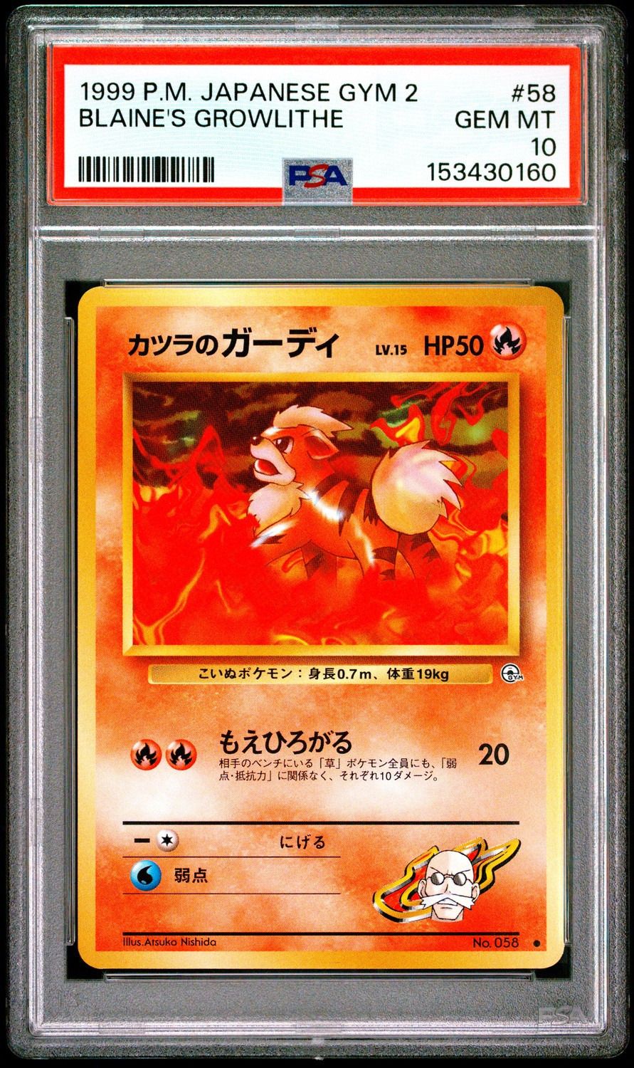 Blaine's Growlithe