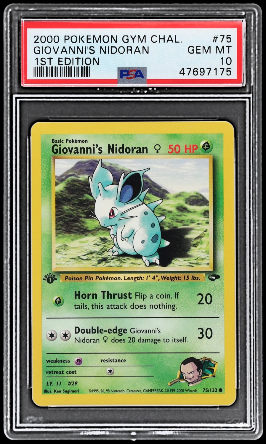 Giovanni's Nidoran