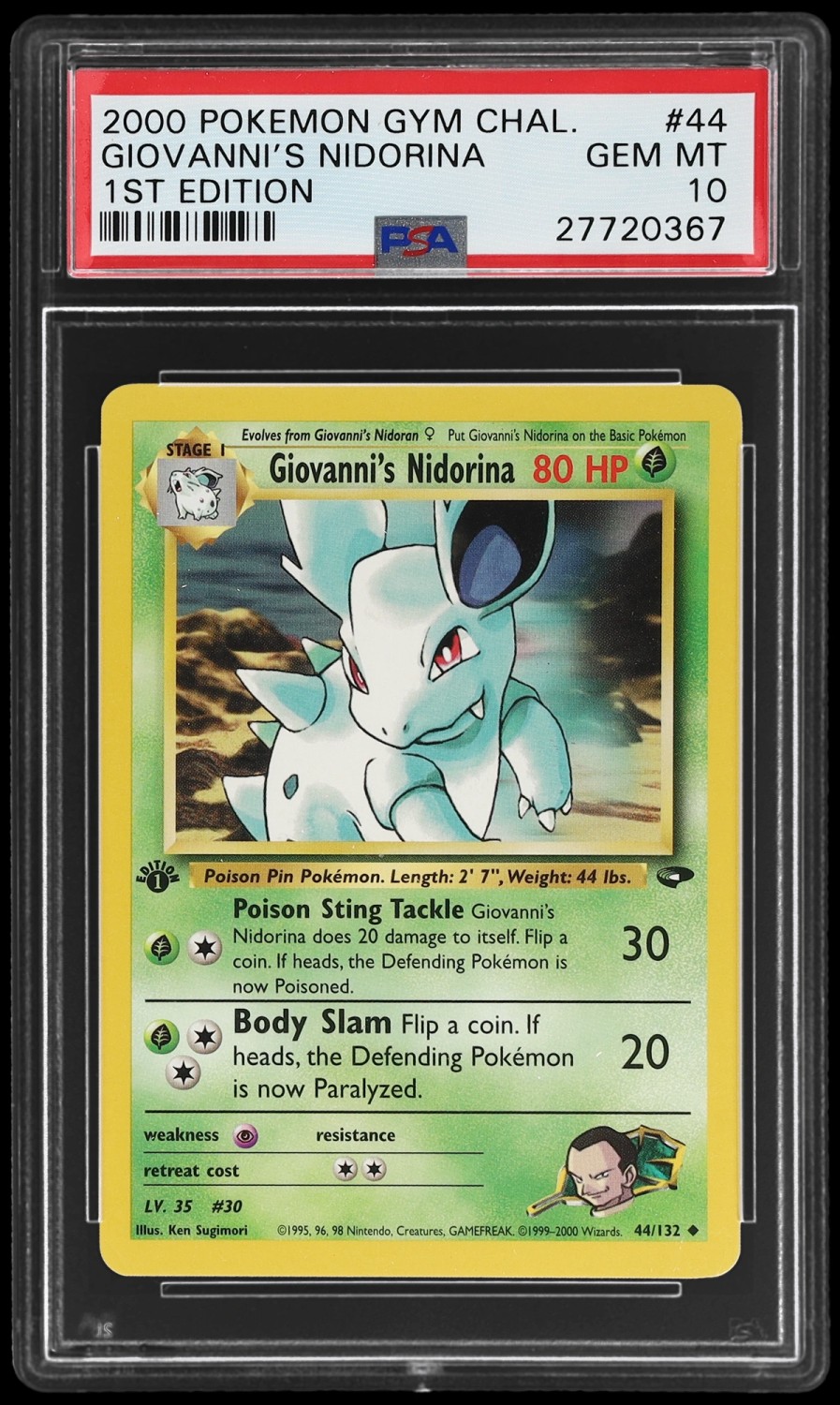 Giovanni's Nidorina