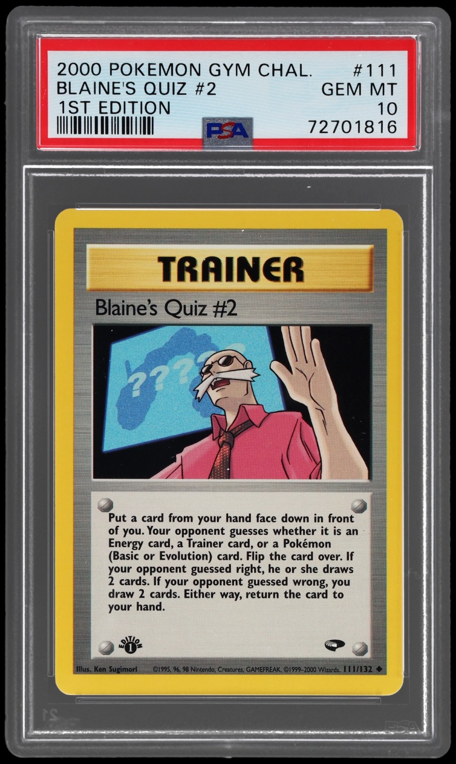 Blaine's Quiz #2