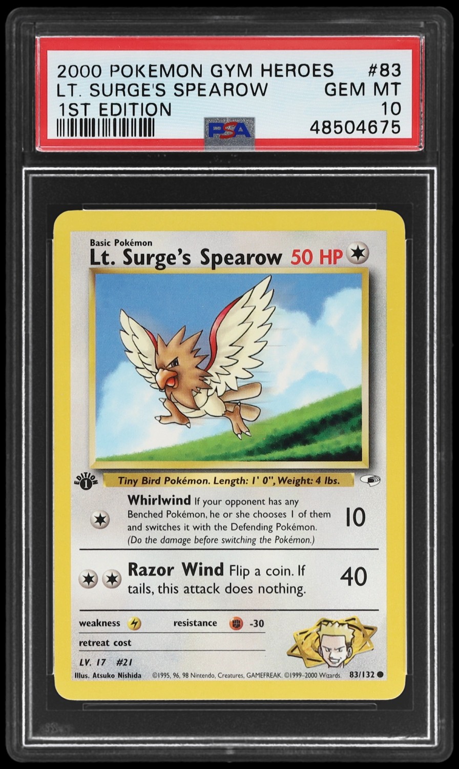 Lt. Surge's Spearow