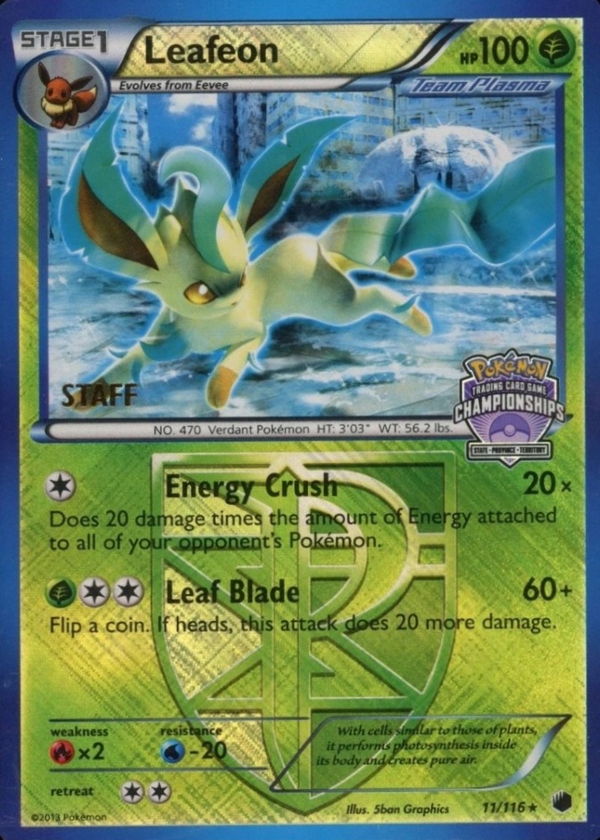 Holo · American Championships Crosshatch North Province Staff State Territory