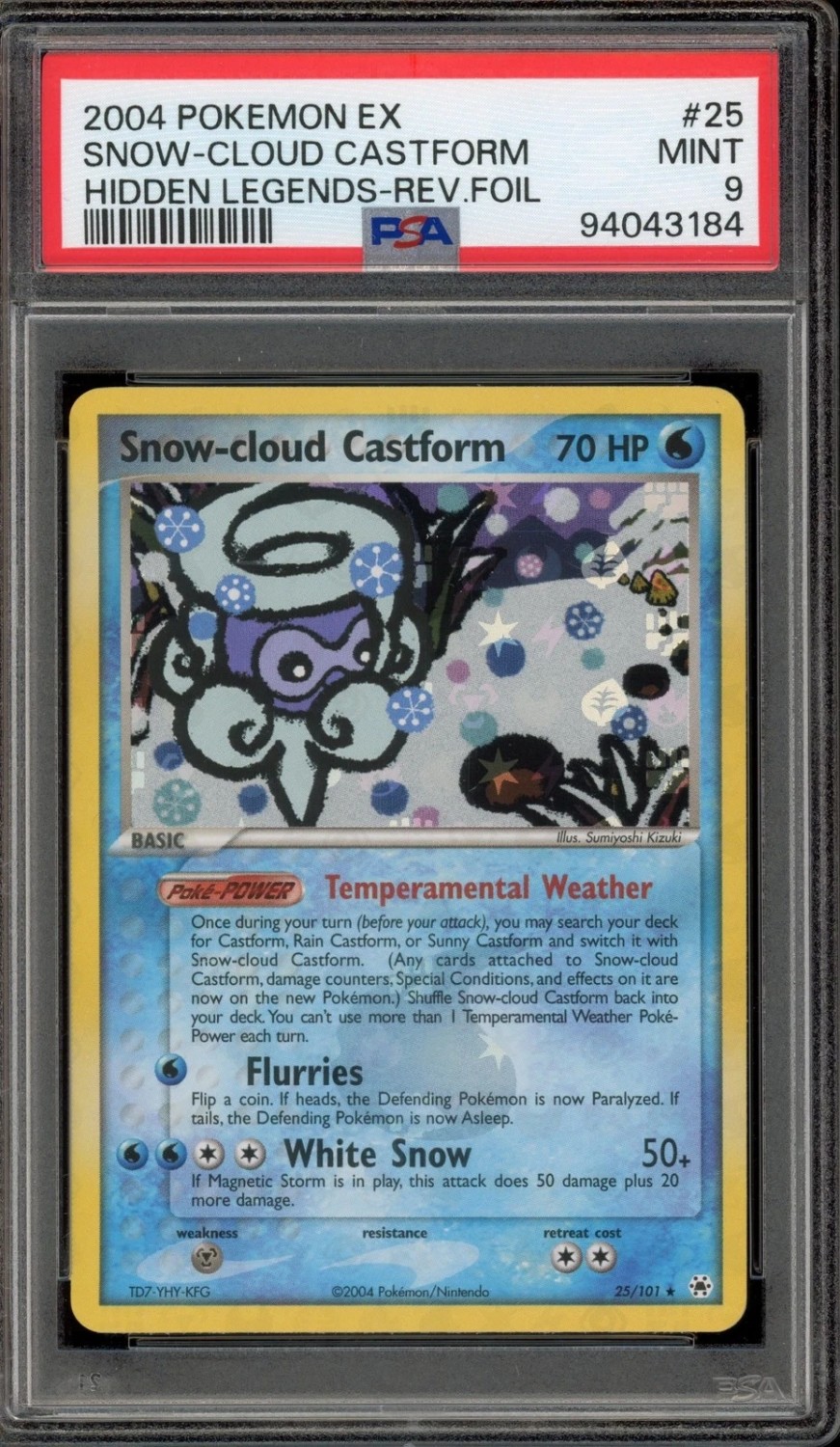 Snow-cloud Castform