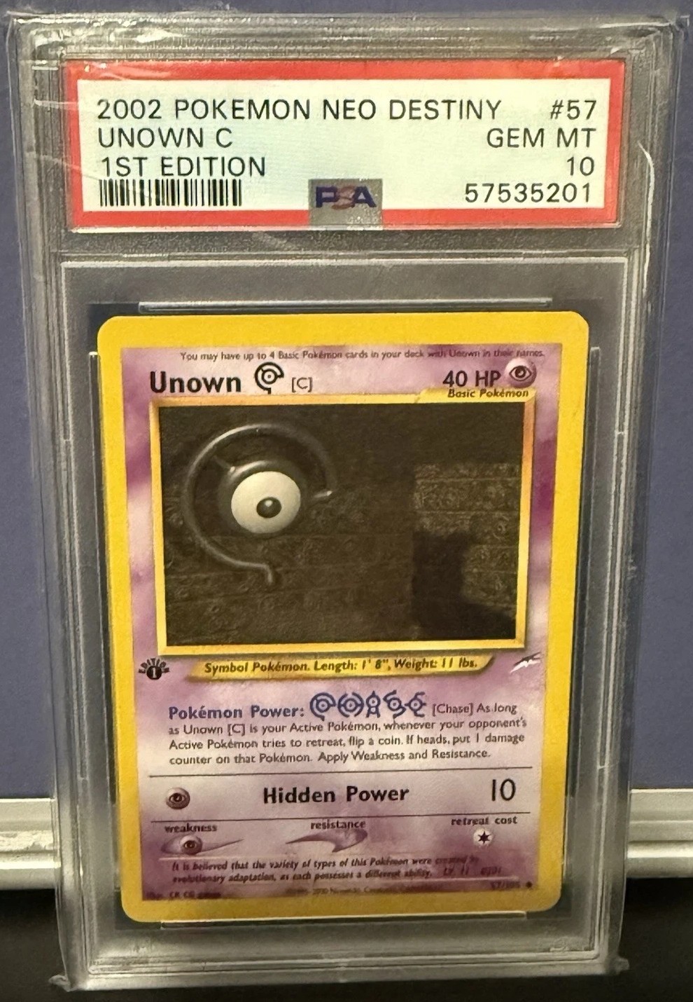 Unown C