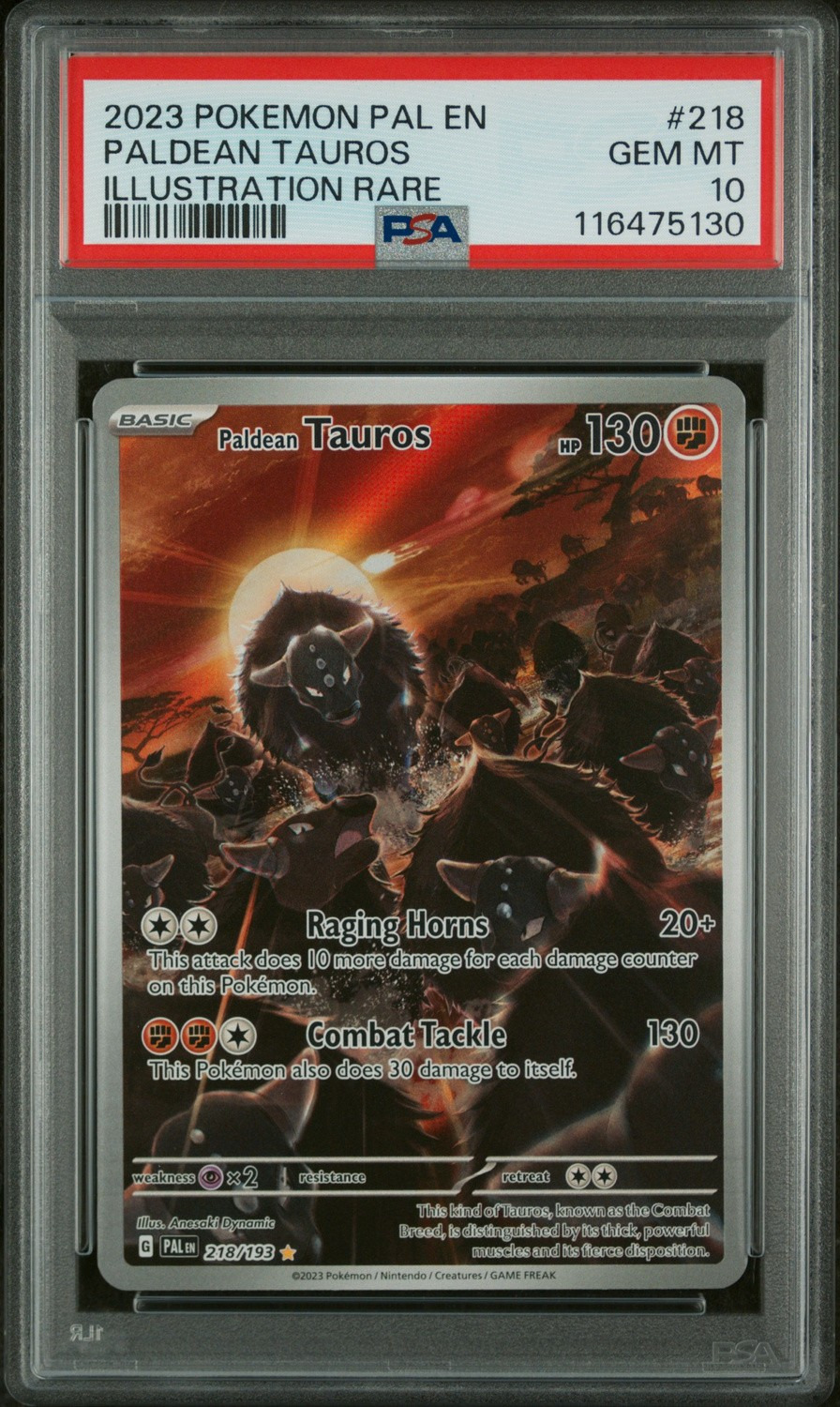 Paldean Tauros