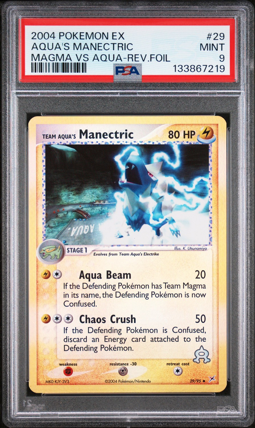 Aqua's Manectric