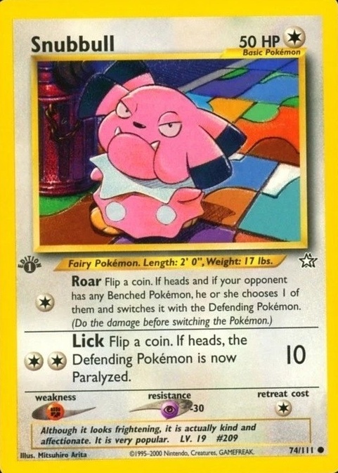 1St Edition · Non Holo