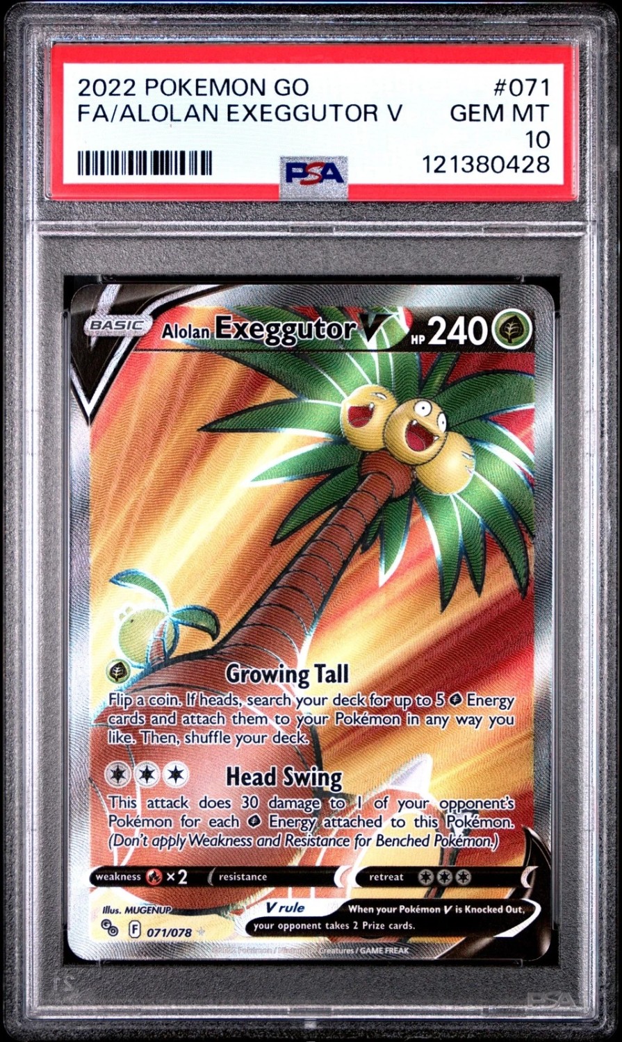 Alolan Exeggutor V