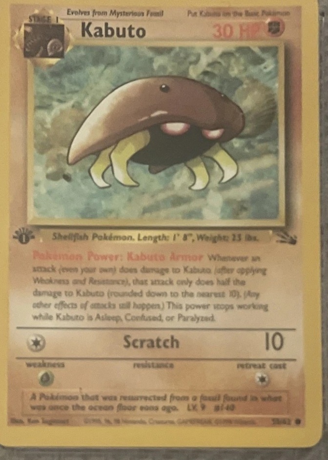 1St Edition · Non Holo