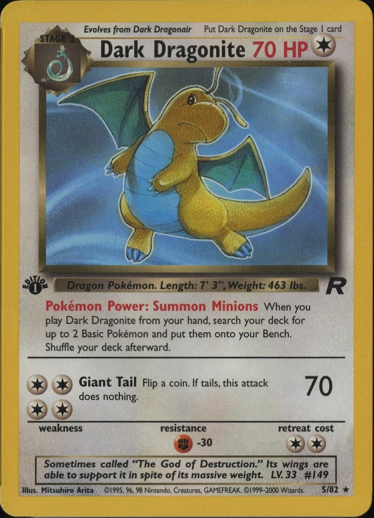Error · Non-Holo · 1st Edition