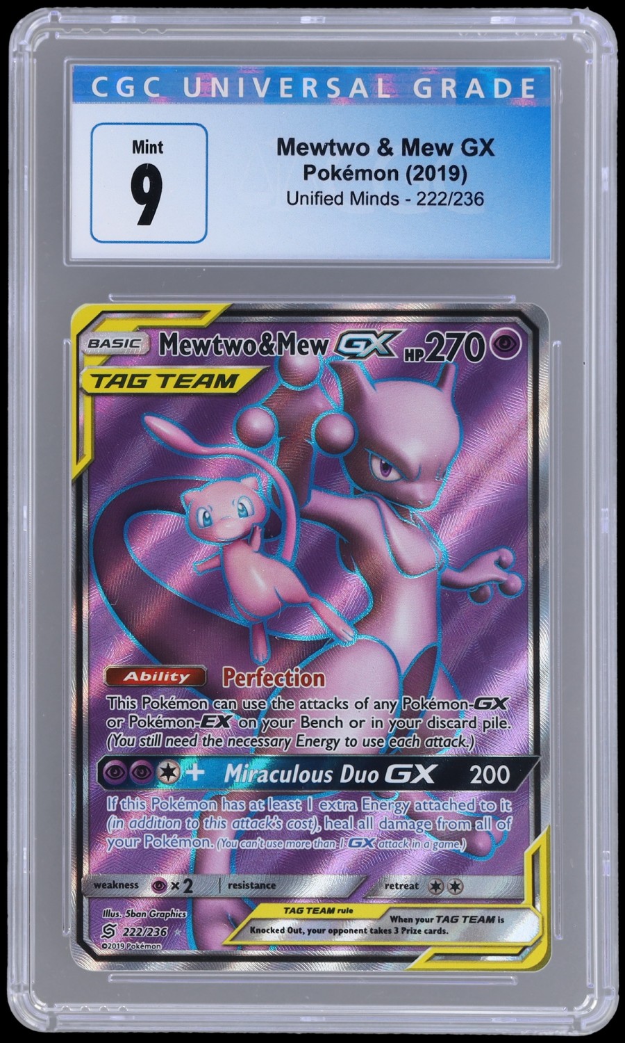 FA/MEWTWO & MEW GX