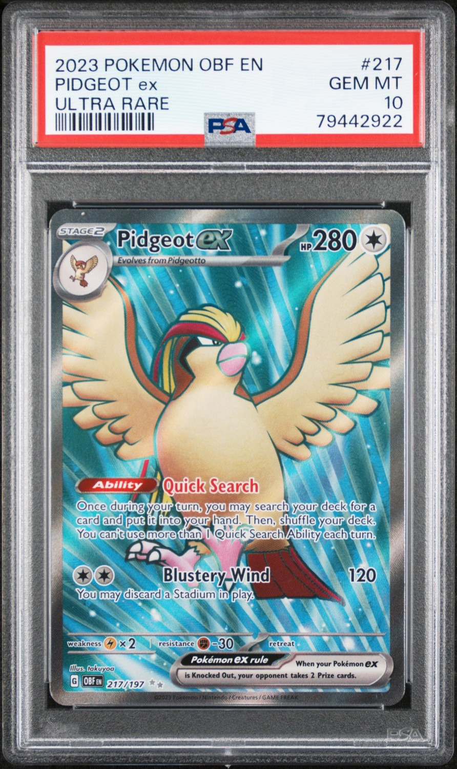PIDGEOT ex