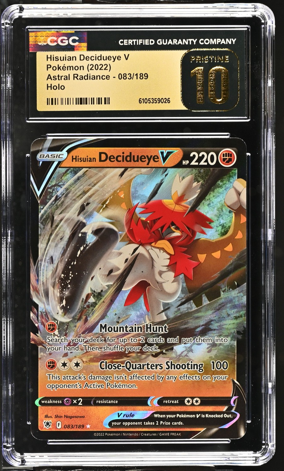Hisuian Decidueye V