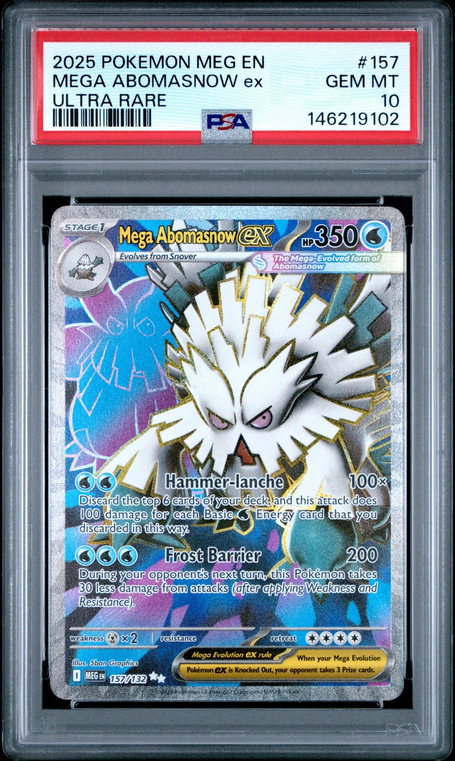 MEGA ABOMASNOW ex
