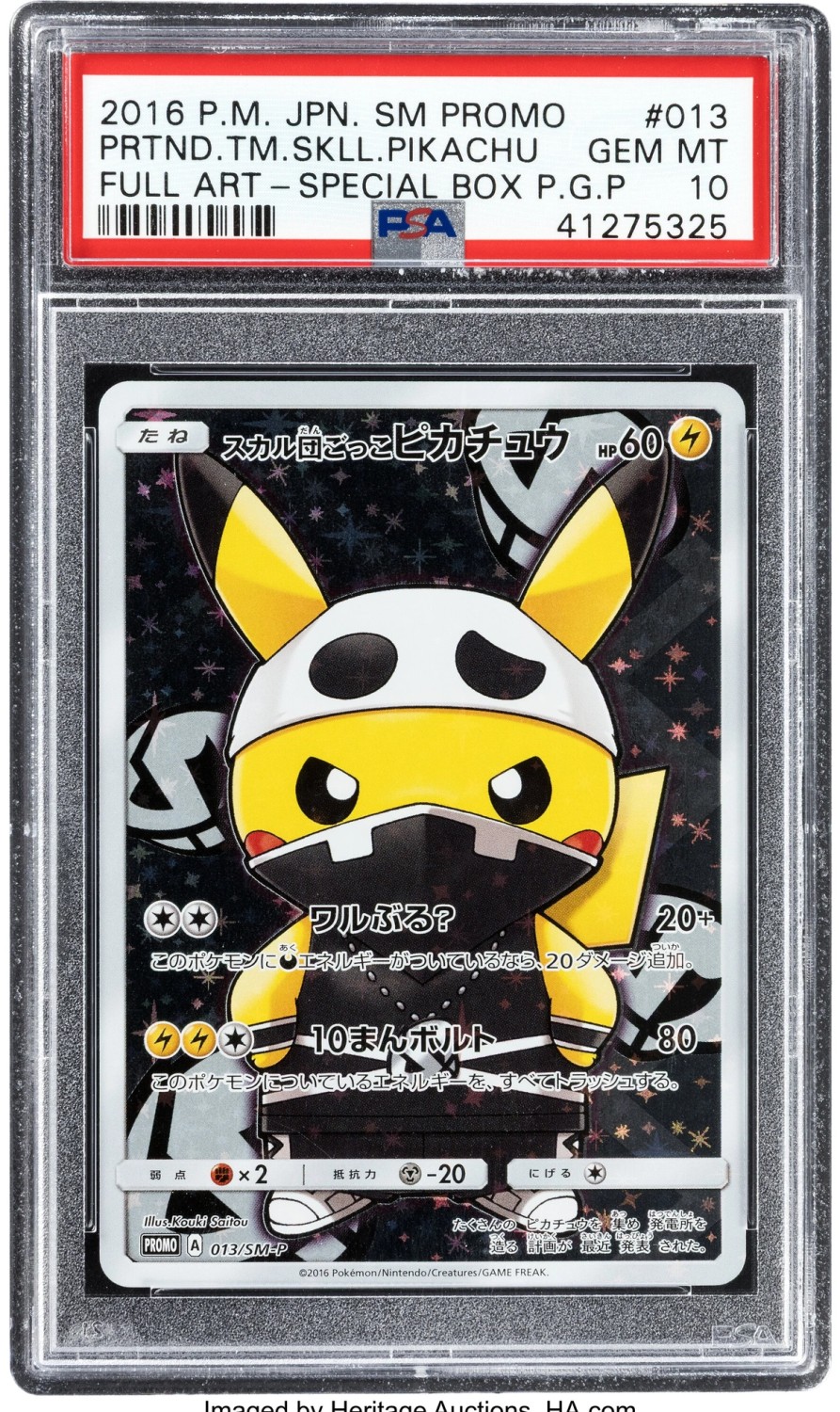 Pretend Team Skull Pikachu