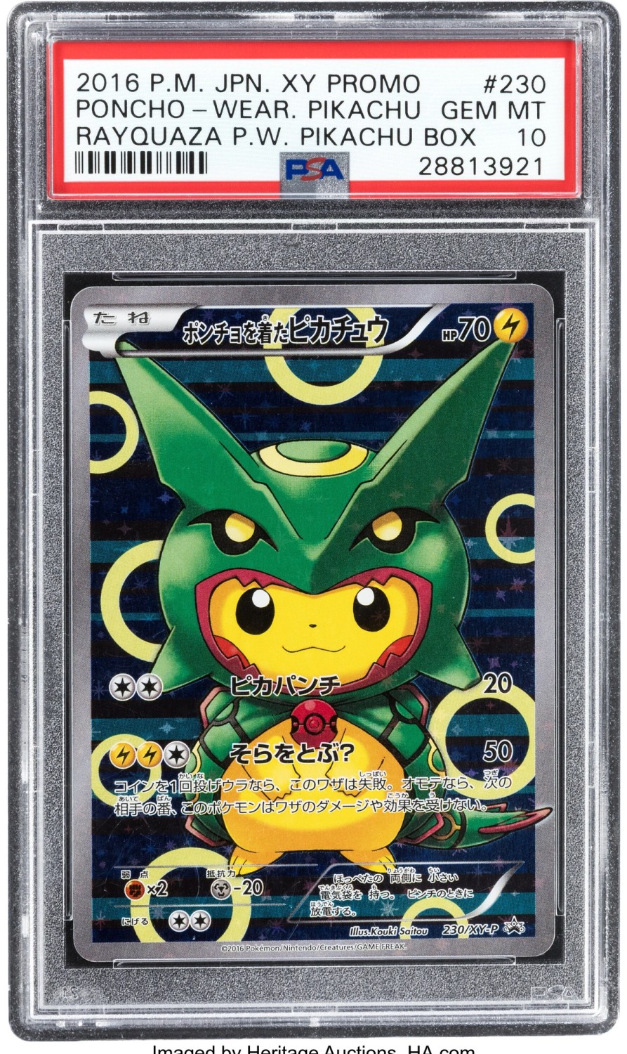 Poncho-Wearing Pikachu