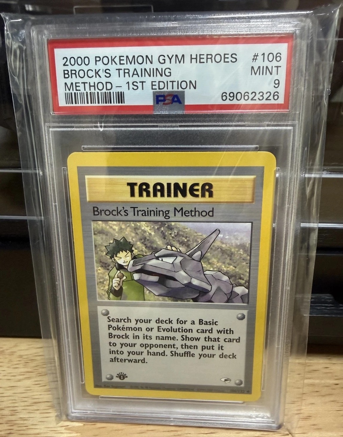 Brock's Training