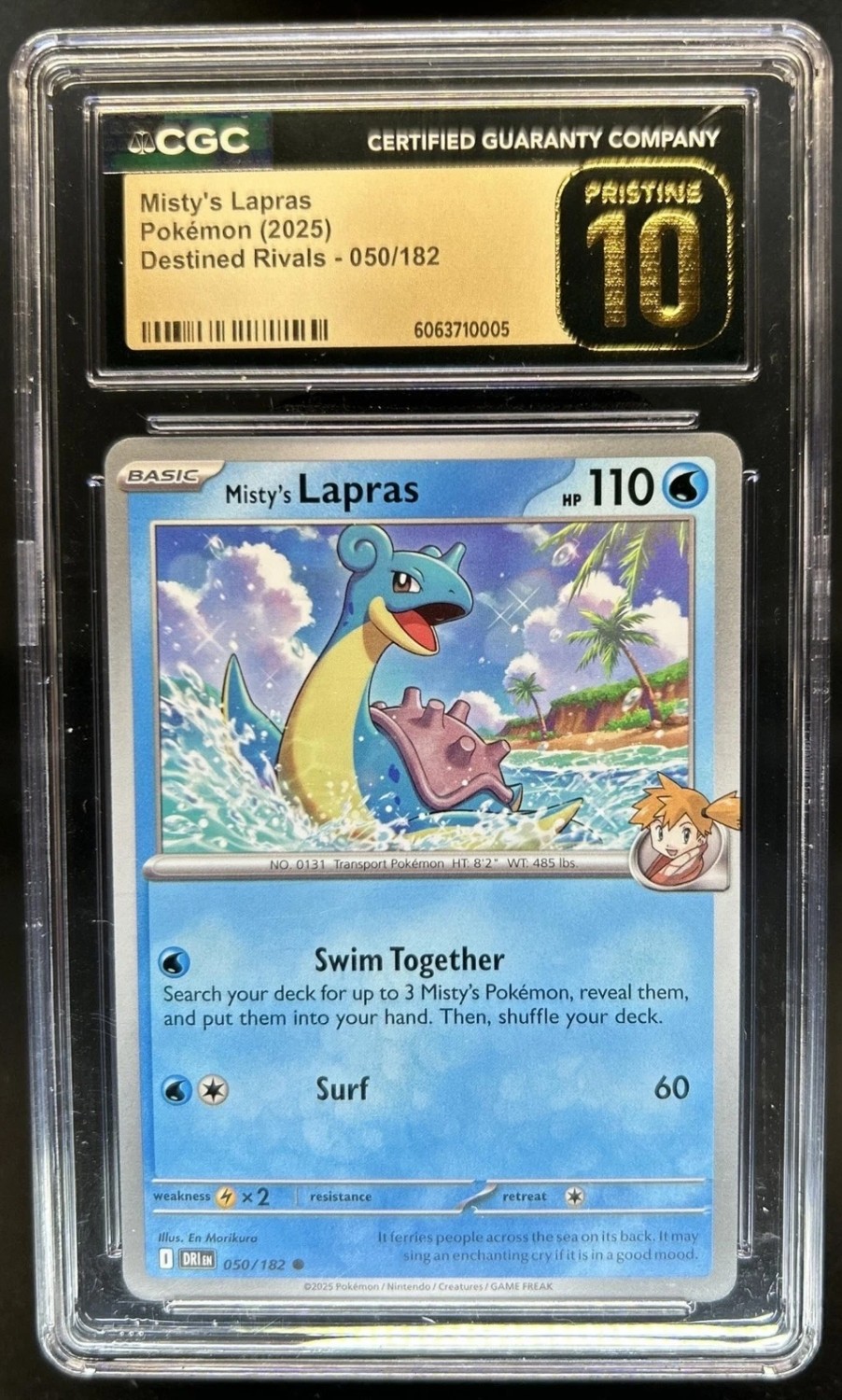 Misty's Lapras