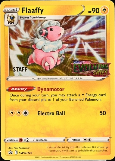 Holo · Prerelease · Evolving Skies Staff