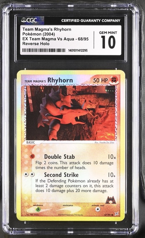 Team Magma's Rhyhorn