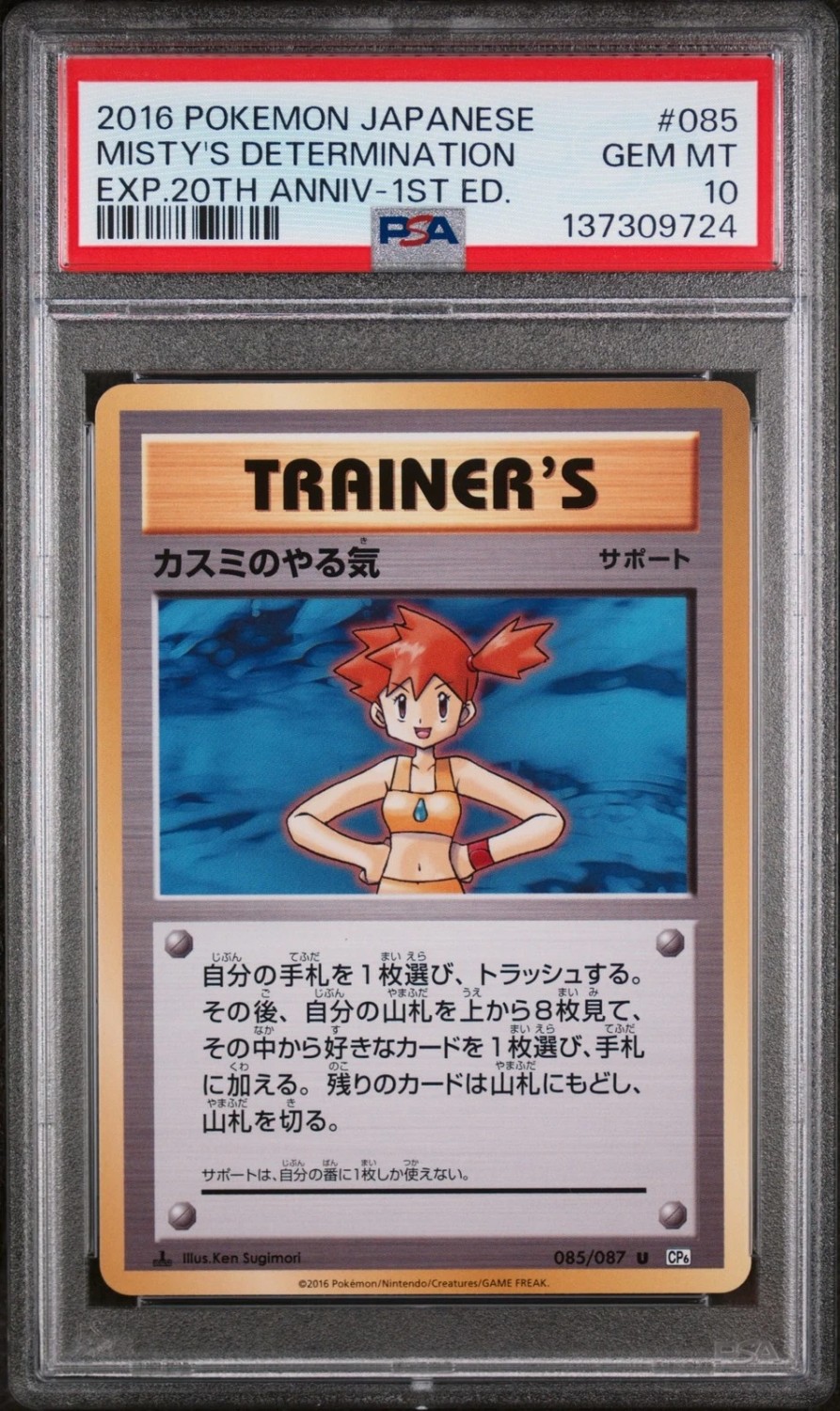 Misty's Determination