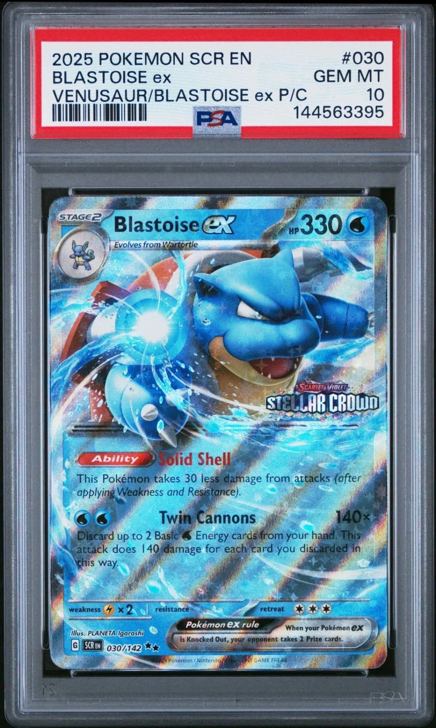 BLASTOISE ex
