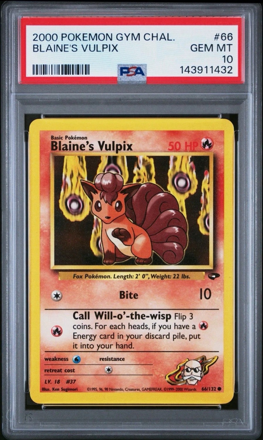 Blaine's Vulpix