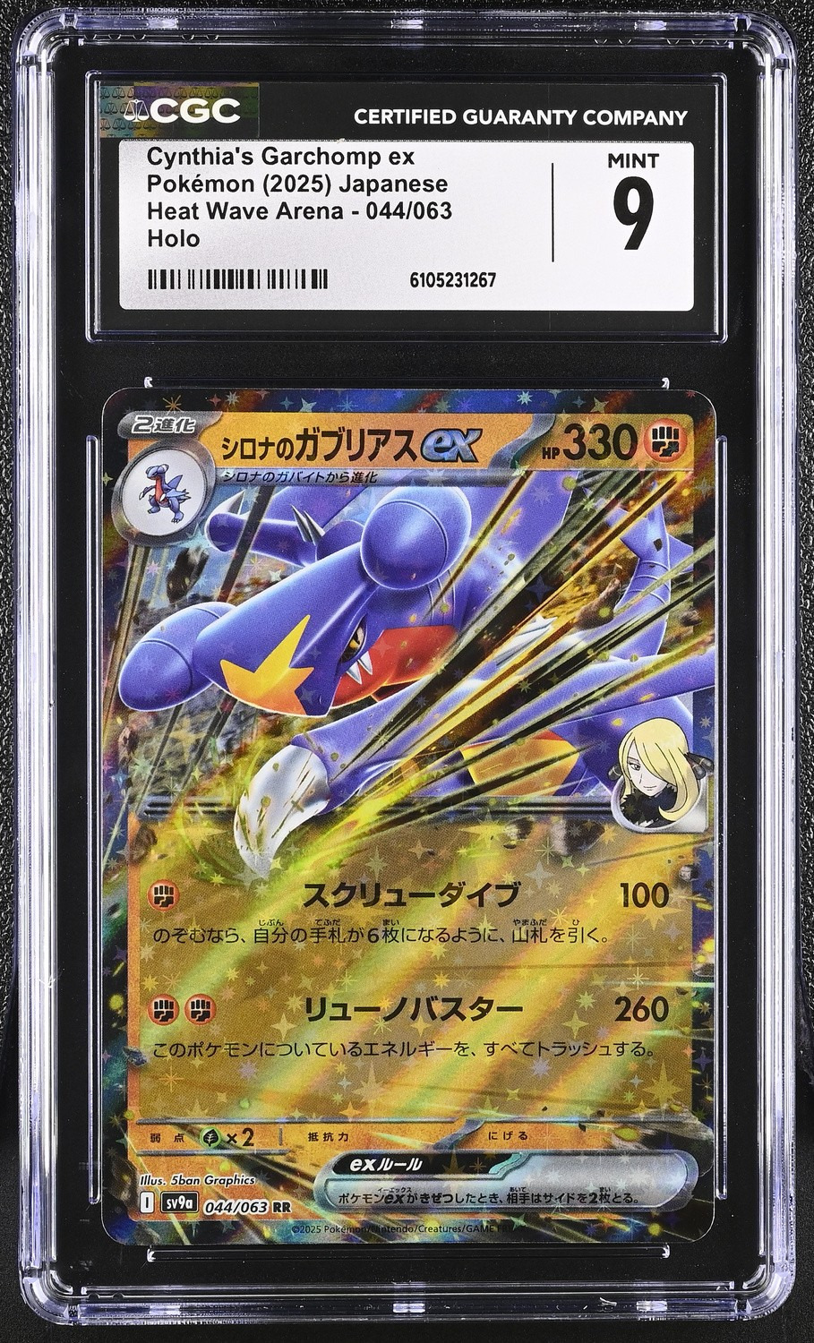 CYNTHIA'S GARCHOMP ex