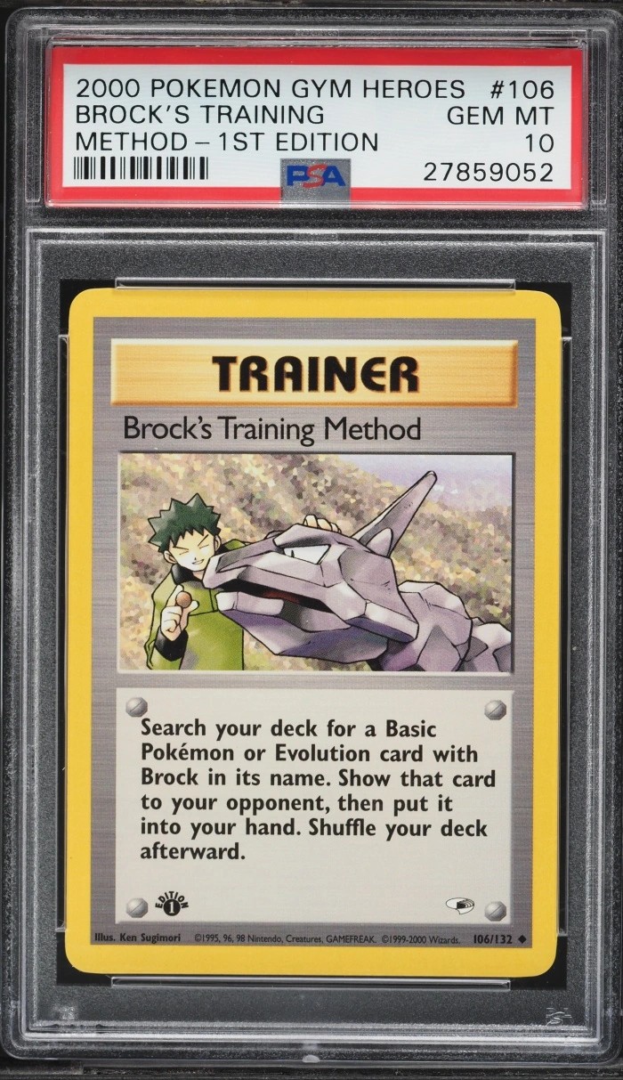 Brock's Training