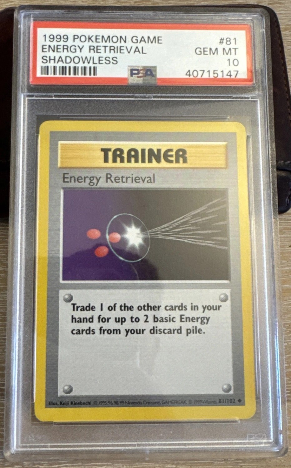 ENERGY RETRIEVAL