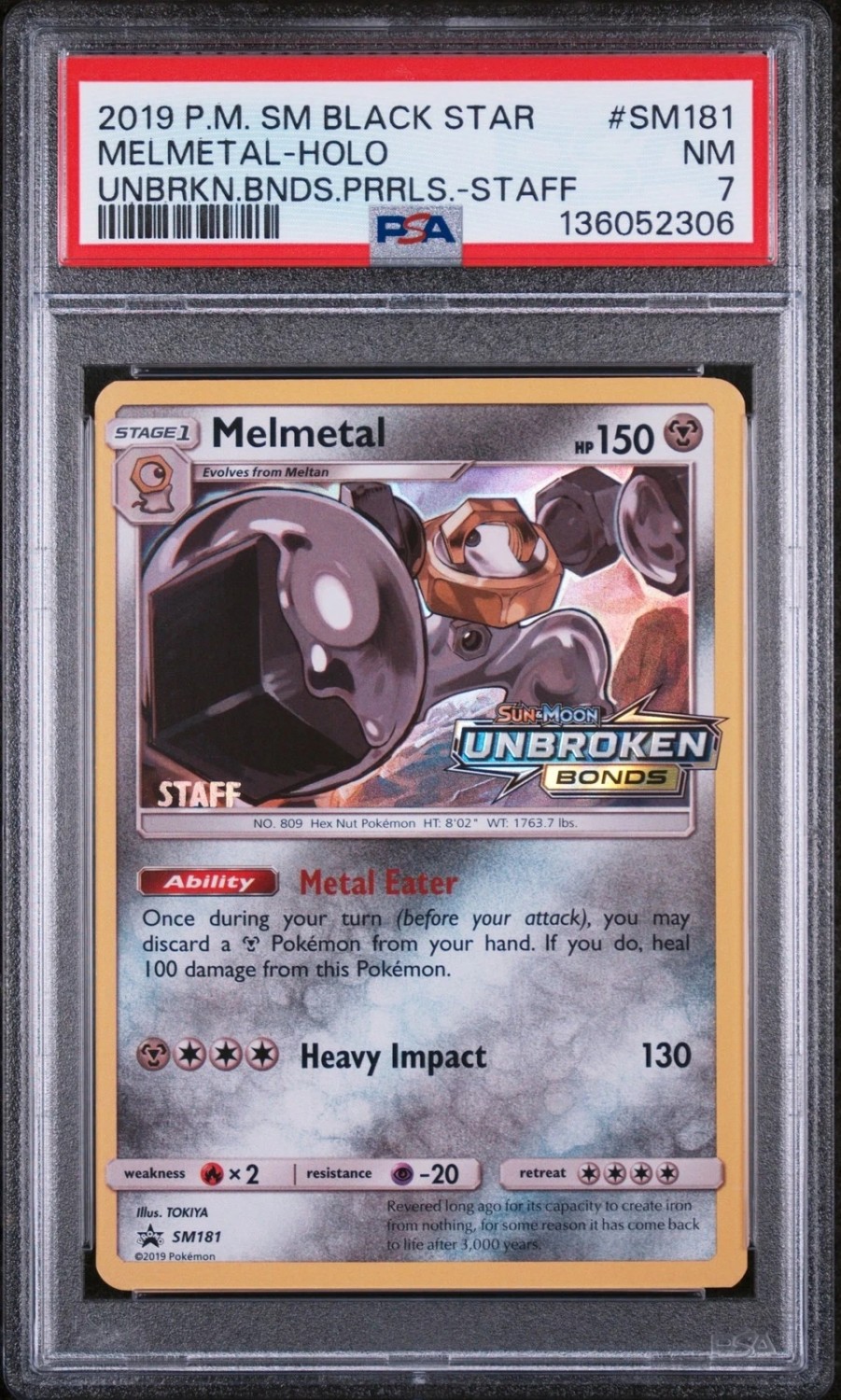 Prerelease · Bonds Staff Unbroken