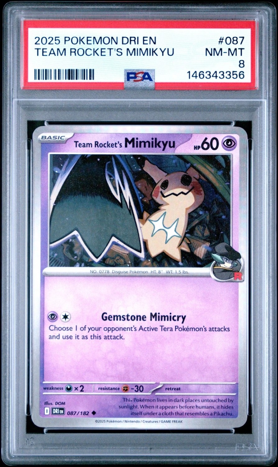 TEAM ROCKET'S MIMIKYU